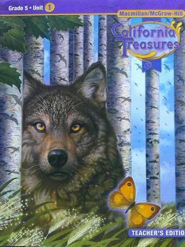 (image for) California Treasures 5.1 TE (CA)(TE)(Spiral) by August, Bear, Dole, Echevarria, etc.