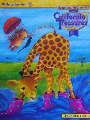 (image for) California Treasures K.7 TE (CA)(TE)(Spiral) by August, Bear, Dole, Echevarria, etc.