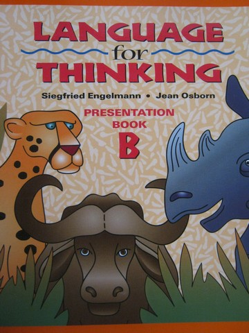 (image for) Language for Thinking Presentation Book B (Spiral) by Engelmann & Osborn