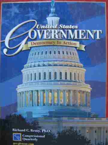 (image for) United States Government Democracy in Action (H) by Richard Remy
