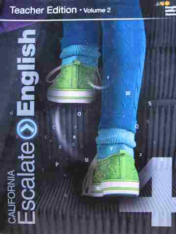 (image for) Escalate English 4 TE Volume 2 (CA)(TE)(Spiral)