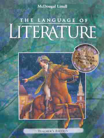 (image for) Language of Literature 8 TE (CA)(TE)(H) by Barkett, Bautista, Diamond,