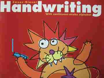 (image for) Handwriting with Continuous-Stroke Alphabet 1 (P) by Hackney, Farris, Jones, & Lamme