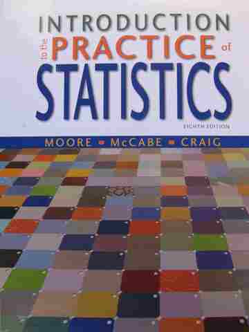 (image for) Introduction to the Practice of Statistics 8e (H) by Moore, McCabe, & Craig