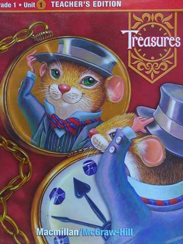 (image for) Treasures 1.1 TE (TE)(Spiral) by Bear, Dole, Echevarria, Hasbrouck, etc.
