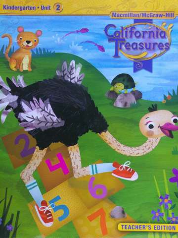 (image for) California Treasures K.2 TE (CA)(TE)(Spiral) by August, Bear, Dole, Echevarria, etc.