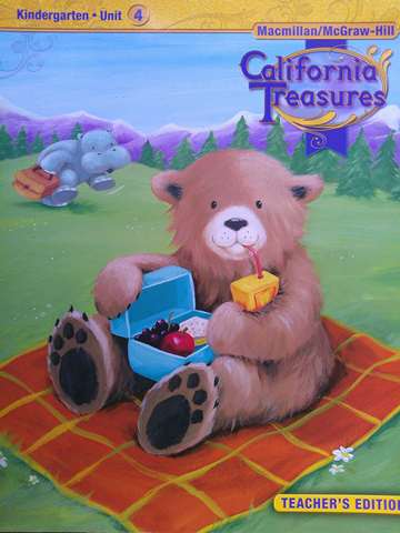 (image for) California Treasures K.4 TE (CA)(TE)(Spiral) by August, Bear, Dole, Echevarria, etc.