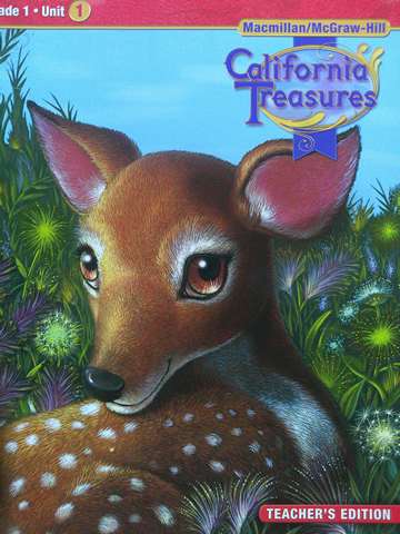 (image for) California Treasures 1.1 TE (CA)(TE)(Spiral) by August, Bear, Dole, Echevarria, etc.