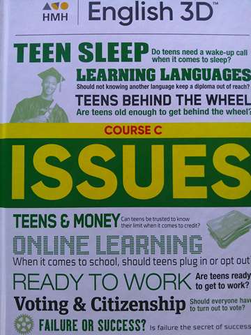 (image for) English 3D Course C Issues (H)
