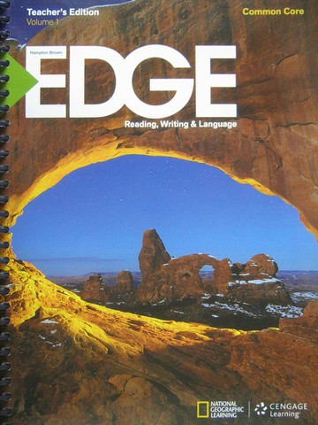 (image for) Edge Common Core Level C TE Volume 1 (TE)(Spiral) by Moore, Short, Smith, & Tatum