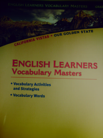 (image for) California Vistas 4 English Learners Vocabulary Masters (CA)(P)