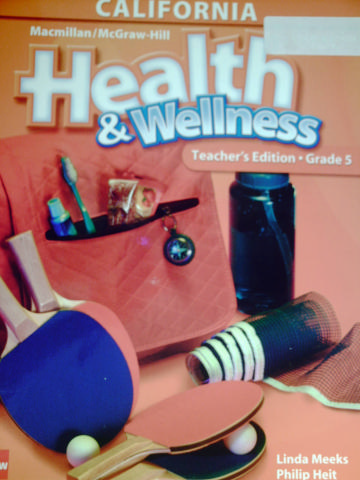 (image for) Health & Wellness 5 California TE (CA)(TE)(Spiral) by Meeks,