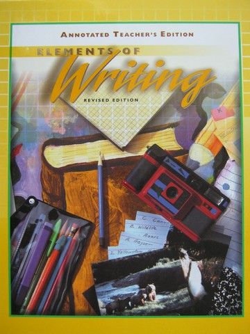(image for) Elements of Writing Introductory Course Revised ATE (TE)(H)