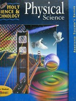 (image for) Holt Physical Science ATE (TE)(H) by Todd, Bowman, Engelking,