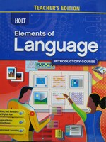 (image for) Elements of Language Introductory Course TE (TE)(H) by Irvin,