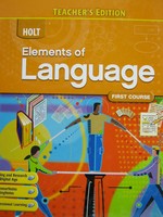 (image for) Elements of Language 1st Course TE (TE)(H) by Irvin, Odell,