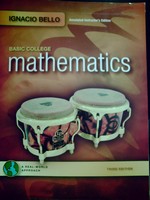(image for) Basic College Mathematics 3rd Edition AIE (TE)(P) by Bello