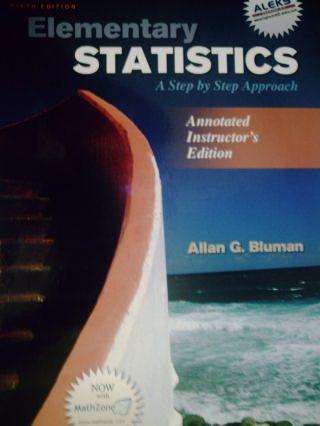 (image for) Elementary Statistics 6th Edition AIE (TE)(H) by Bluman