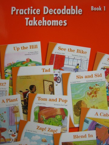 (image for) SRA Imagine It! 1 Practice Decodable Takehomes Book 1 (P)