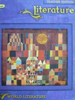 (image for) Glencoe Literature World Literature TE (TE)(H) by Wilhelm,