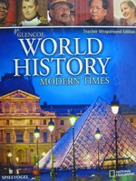 (image for) World History Modern Times TWE (TE)(H) by Jackson J Spielvogel