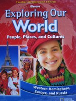 (image for) Exploring Our World Western Hemisphere TWE (TE)(H) by Boehm,