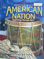 (image for) American Nation Beginnings Through 1877 (H) by Davidson