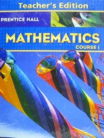 (image for) PH Mathematics Course 1 TE (TE)(H) by Charles, Illingworth,