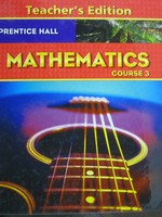 (image for) PH Mathematics Course 3 TE (TE)(H) by Charles, Illingworth,