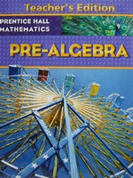 (image for) Pre-Algebra TE (TE)(H) by Charles, McNemar, & Ramirez
