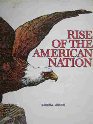 (image for) Rise of the American Nation Heritage Edition (H) by Todd & Curti