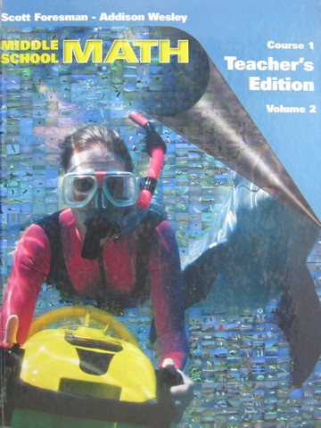 (image for) Middle School Math Course 1 TE Volume 2 (TE)(H) by Charles,
