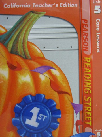 (image for) Reading Street 5.5 Core Lessons California TE (CA)(TE)(Spiral)