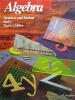 (image for) Algebra Structure & Method Book 1 TE (TE)(H) by Brown, Dolciani