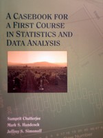 (image for) A Casebook for a First Course in Statistics & Data Analysis (P)