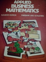 (image for) Applied Business Mathematics 11th Edition (H) by Fairbank,