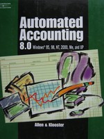 (image for) Automated Accounting 8.0 Windows 95/98/NT/2000/Me/XP (H)