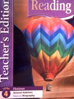 (image for) Reading 3.2.4 Animal Habitats TE (TE)(Spiral) by Cooper,