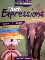 (image for) California Math Expressions 3 TG Volume 2 (CA)(TE)(Spiral)