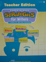 (image for) Strategies for Writers H TE (TE)(Spiral) by Crawford & Sipe