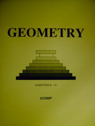 (image for) UCSMP Geometry Chapters 8-13 (P) by Coxford, Usiskin,