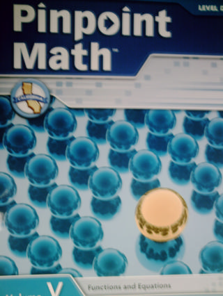 (image for) Pinpoint Math D Volume V Student Booklet (CA)(P)