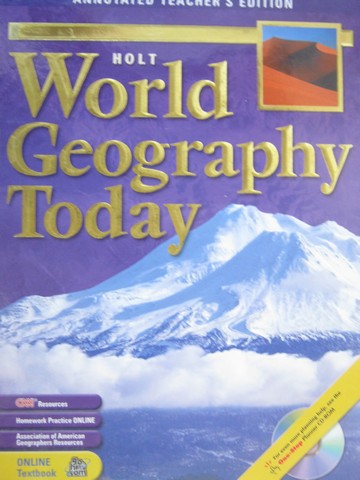 (image for) World Geography Today ATE (TE)(H) by Sager & Helgren