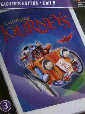(image for) Journeys 3.5 TE (CA)(TE)(Spiral) by Anderson, Hougen, Jago, Palmer,