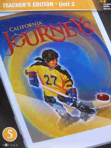 (image for) Journeys 5.2 TE (CA)(TE)(Spiral) by Anderson, Hougen, Jago, Palmer,