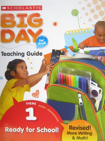 (image for) Big Day for PreK Theme 1 TG Revised (TE)(Spiral) by Cunningham,