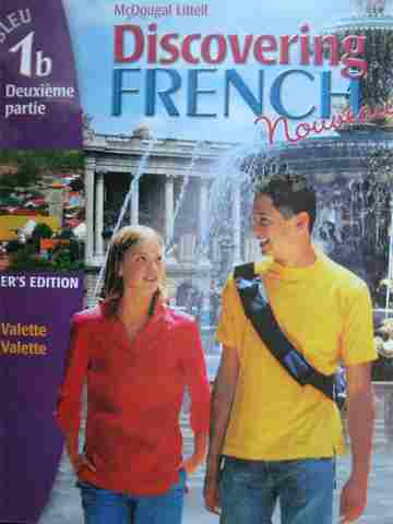 (image for) Discovering French Nouveau! Bleu 1b TE (TE)(H) by Valette & Valette