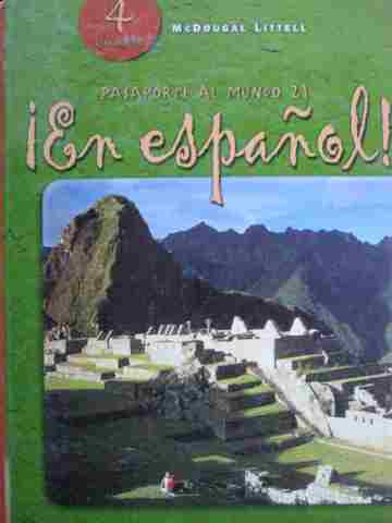 (image for) En espanol! 4cuatro Pasaporte al mundo 21 (H) by Battisti,