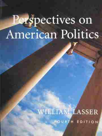(image for) Perspectives on American Politics 4th Edition (P) by Lasser