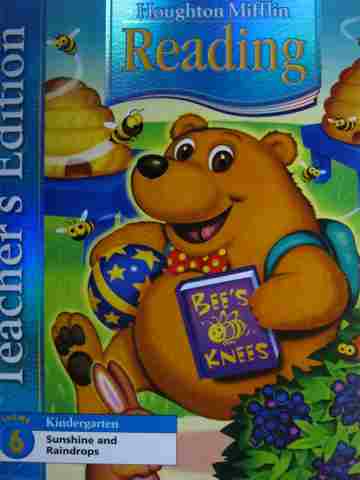 (image for) Reading K.6 Sunshine & Raindrops TE (TE)(Spiral) by Cooper, Pikulski,